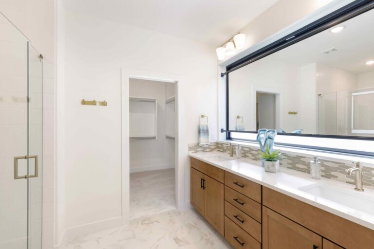 The Socora home plan master bathroom