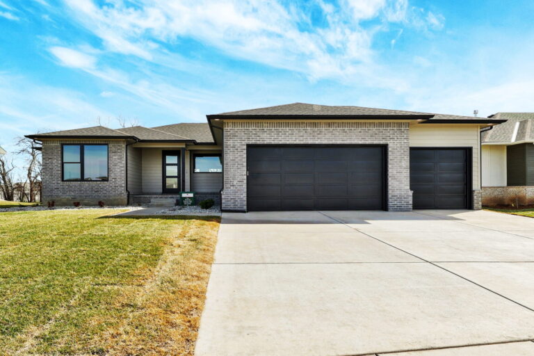 The exterior of a Bristol home plan