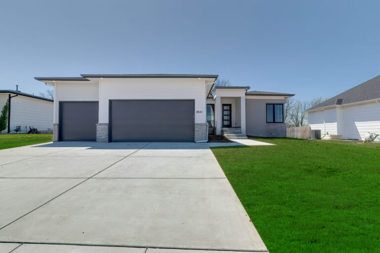 The exterior of the Amalfi home plan